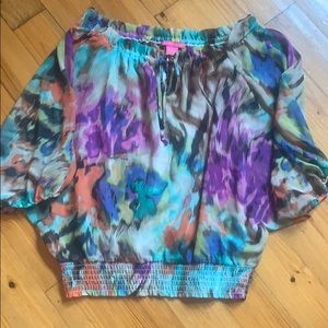 Sunny Leigh size M beautiful sheer blouse